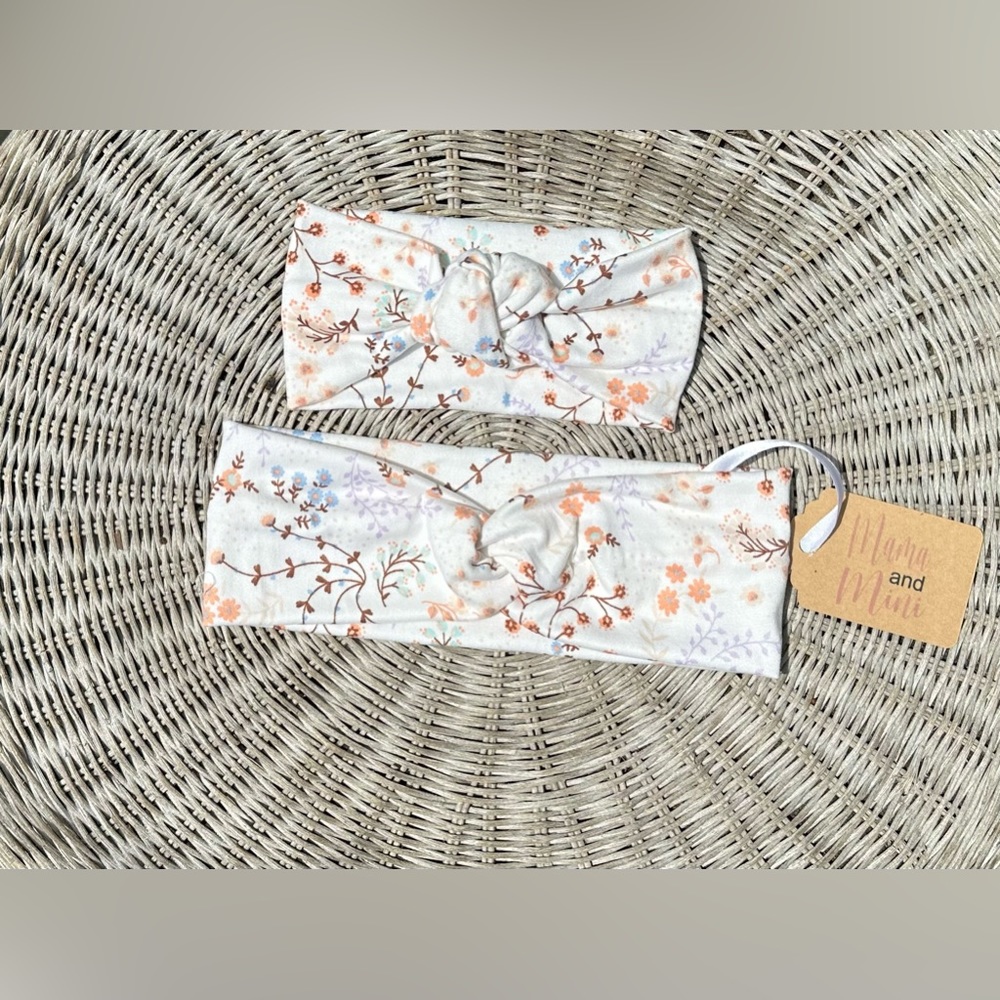 Mama and mini headwrap set